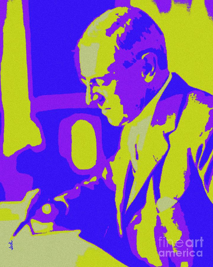 Woodrow Wilson Painting - Woodrow Wilson by Jack Bunds Woodrow Wilson Painting - Woodrow Wilson by Jack Bunds