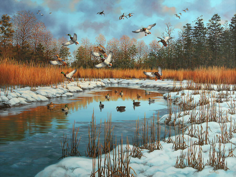 Woods Creek Painting by Guy Crittenden