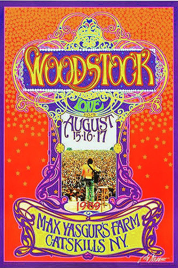 Woodstock August 1969 Photograph by Imagery-at- Work - Fine Art America