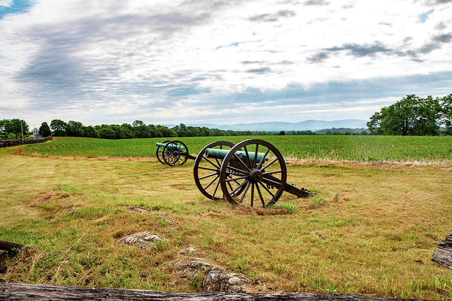 Woolfolks Battery Antietam Battlefield Photograph by William E Rogers