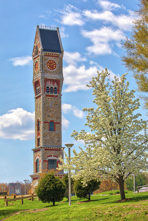 Worcester Memorial Clock Tower Photograph by Juergen Roth