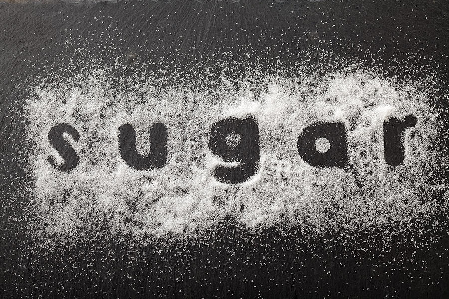 Word Sugar Spelled In Sugar,close Up Photograph by Pascal Preti