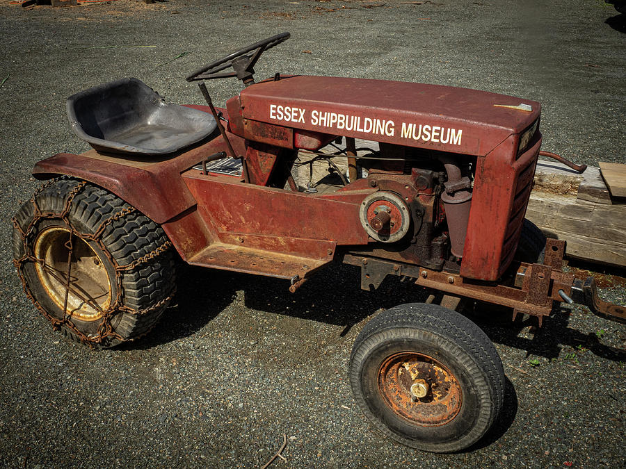 Work Car Tractor.. Photograph by David Choate - Pixels