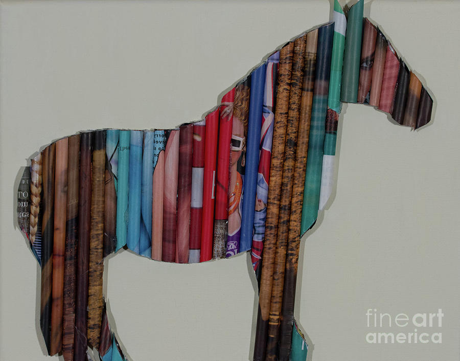 Work Horse Two  Mixed Media by Norma Appleton