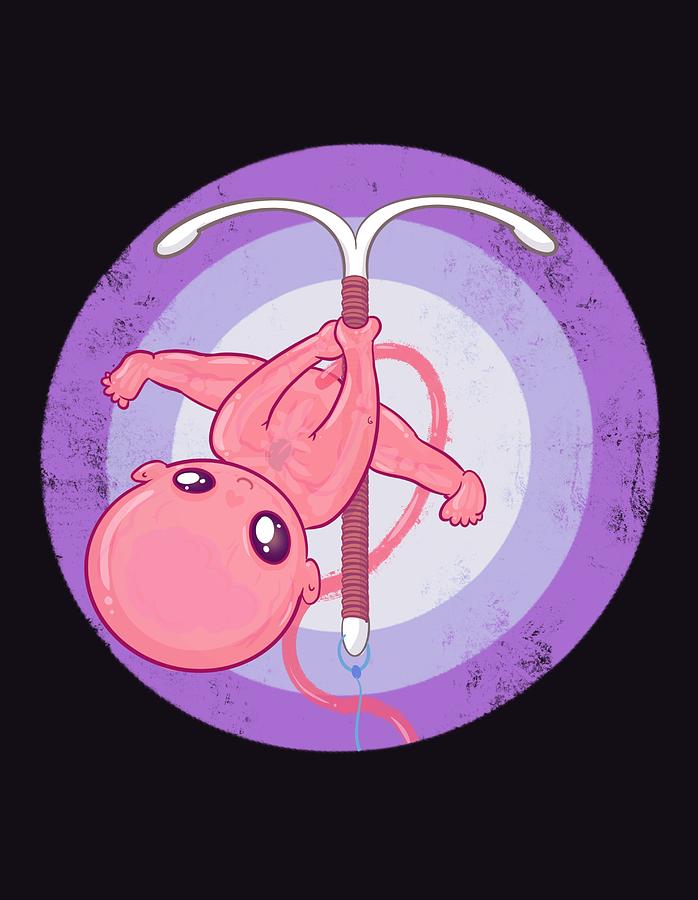 Iud Drawing - Work The Pole by Ludwig Van Bacon