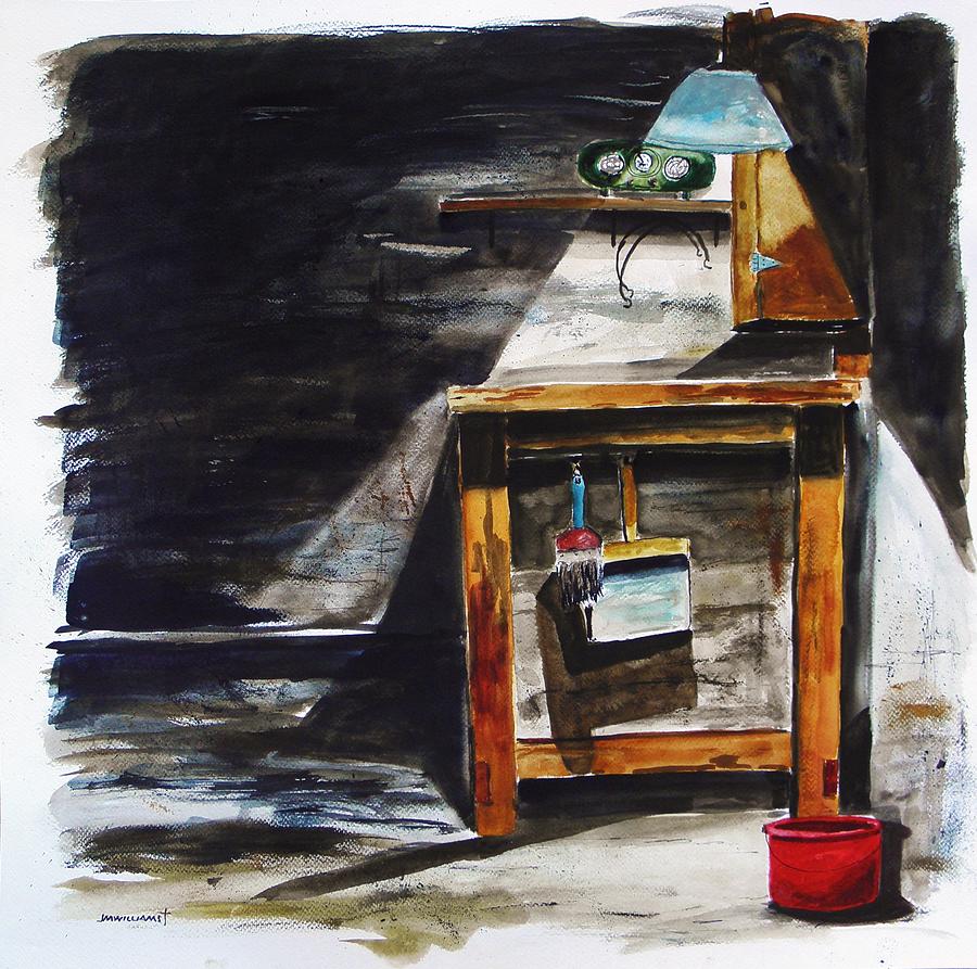 Workbench Painting by John Williams