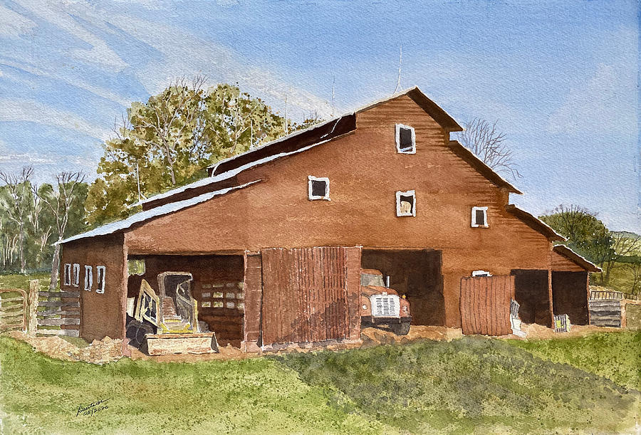 Workin Girl - Ode to the Farmer Painting by Joel Deutsch