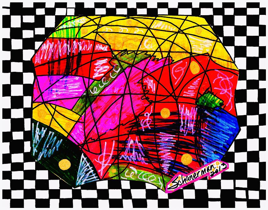 World Gone Mad Painting by Susan Schanerman World Gone Mad Painting by Susan Schanerman