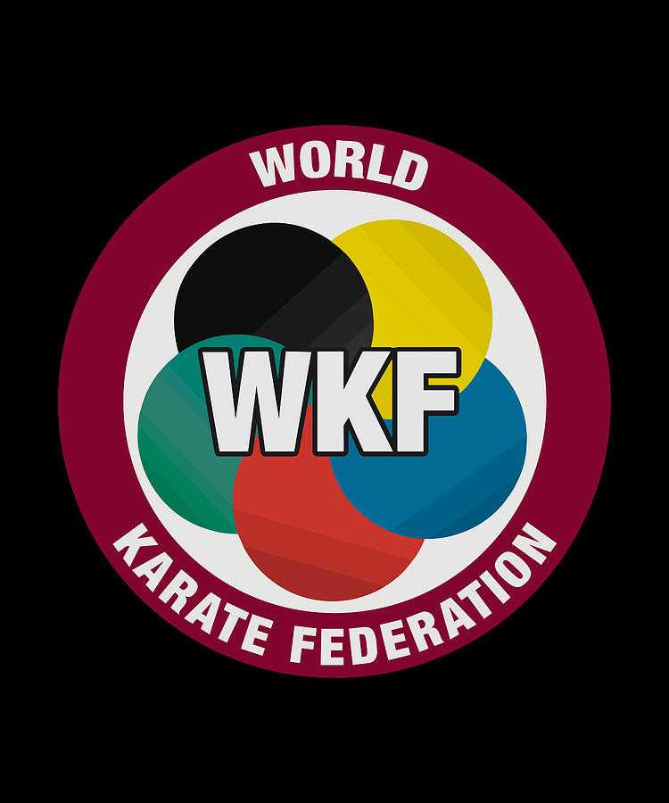 World Karate Federation WKF Digital Art By Sarcastic P