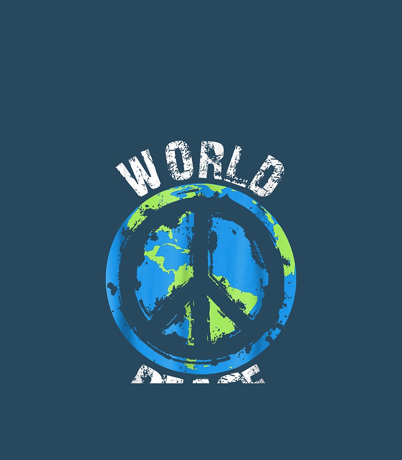 World Peace Global Peace On Earth Digital Art by Kolbir Cora - Pixels