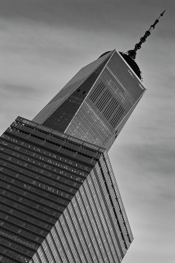 World Trade Center WTC BW Photograph by Susan Candelario