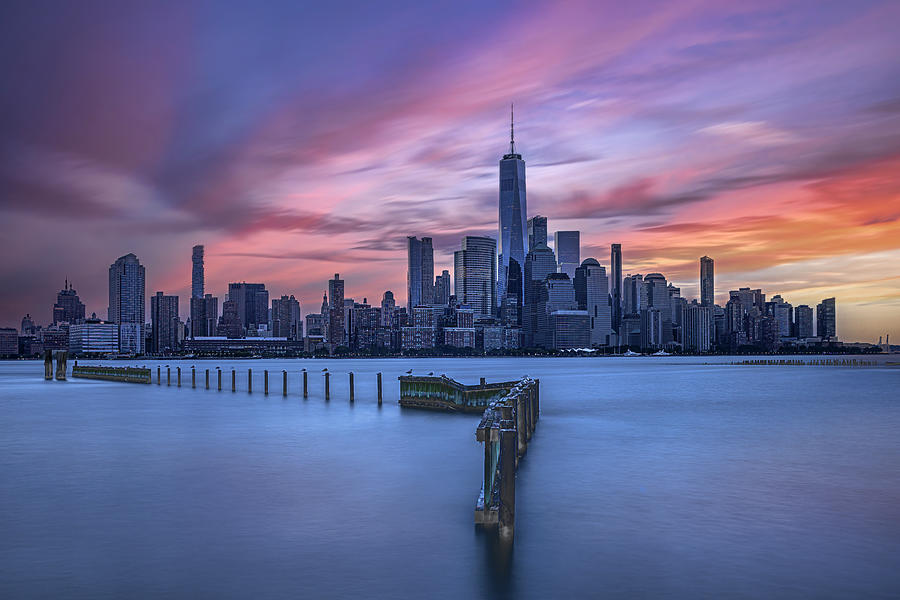 World Trade NYC Skyline Photograph by Susan Candelario