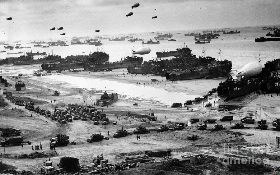 World War 2 D-Day Photograph by Action
