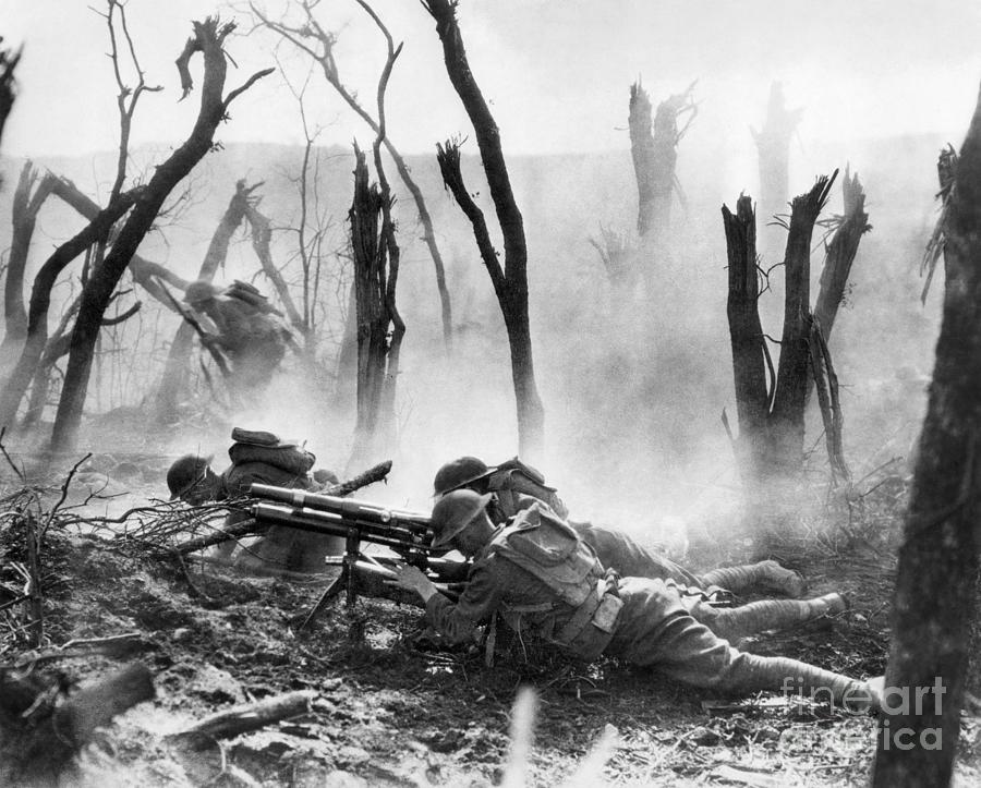 World War I Battlefield Photograph by Granger
