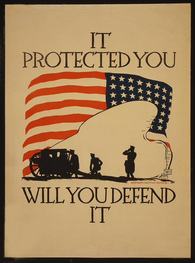 World War I Poster Photograph