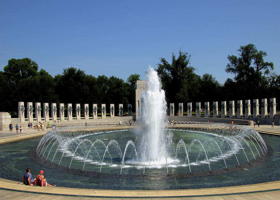 World War Two Memorial Photograph by James Mayo - Fine Art America