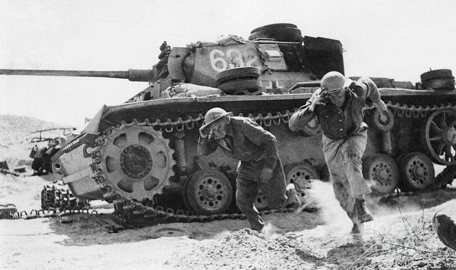 World War Two Tunisia, 1943 Photograph by Granger