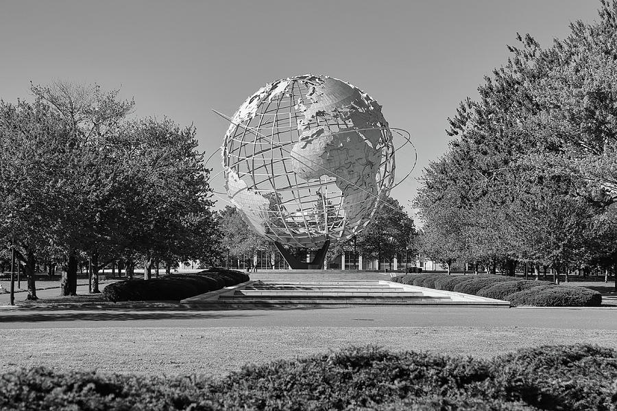 Inspirational Photograph - Worlds Fair Flushing Meadows Queens NY 1964  today 2020 Ruins by Chuck Kuhn