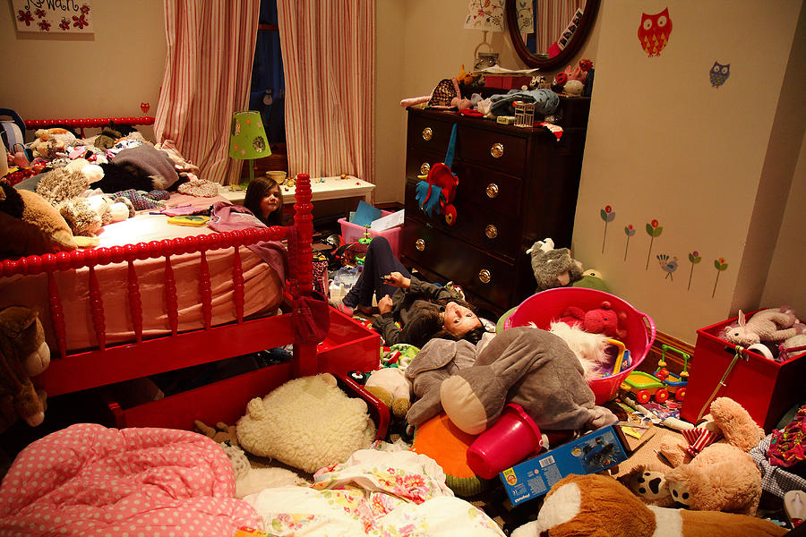 Worlds messiest kids room Photograph by Ash Lindsey Photography