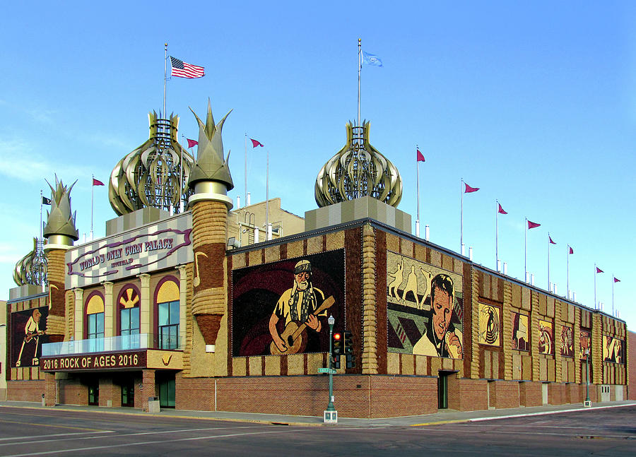 Worlds Only Corn Palace 2016 Tapestry - Textile by Richard Stedman