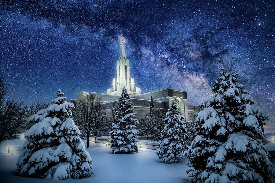 Worlds Without End - Bountiful Temple Photograph
