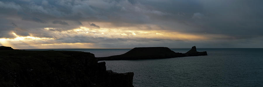 Worms Head Rhossili Bay Gower Coast Wales Photograph by Sonny Ryse