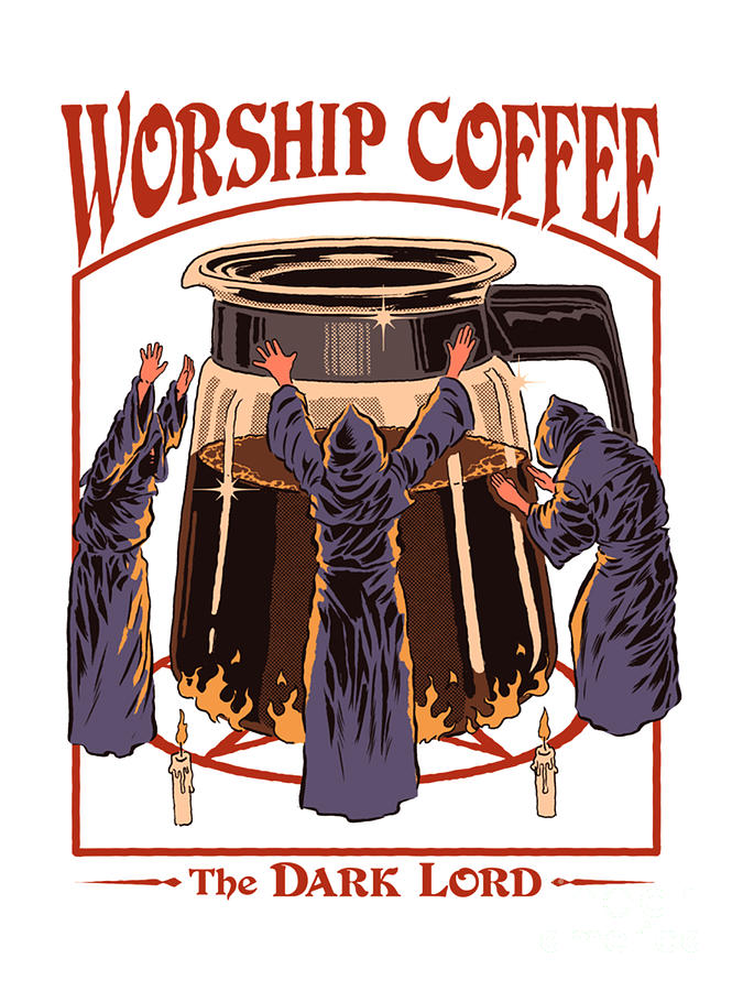 Worship Coffee Photograph by Olga Adler