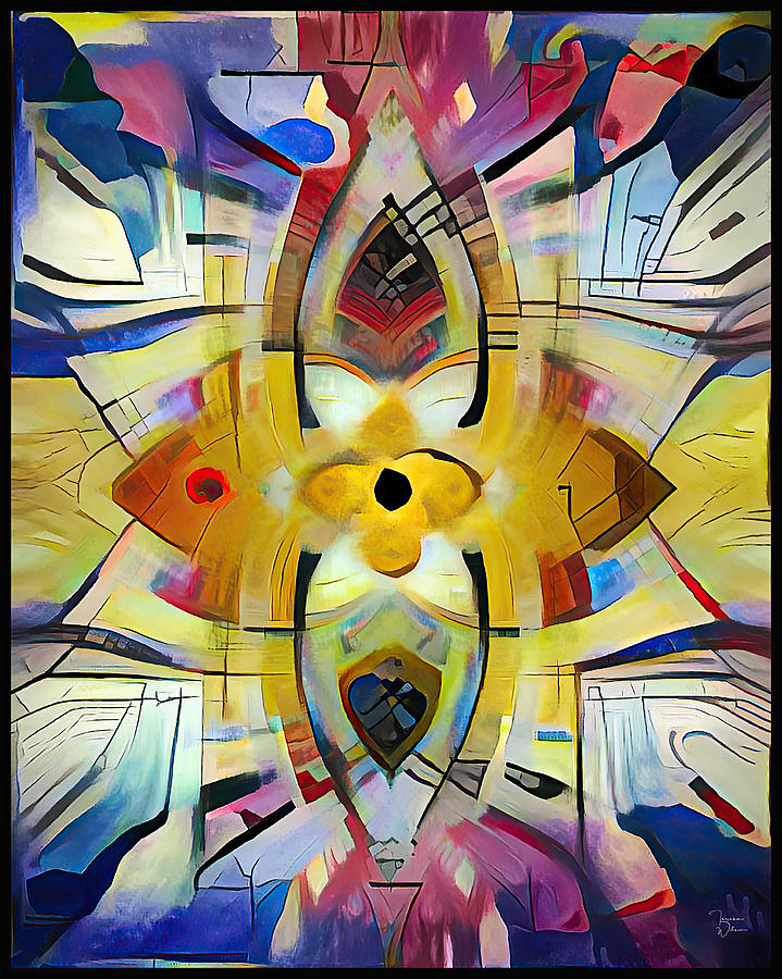 Worshiping the Sun God Digital Art by Teresa Wilson