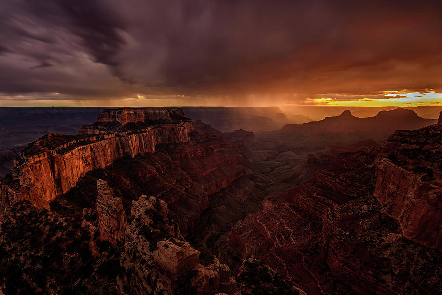 Wotans Throne at Sunset Photograph by Matt Halvorson - Fine Art America