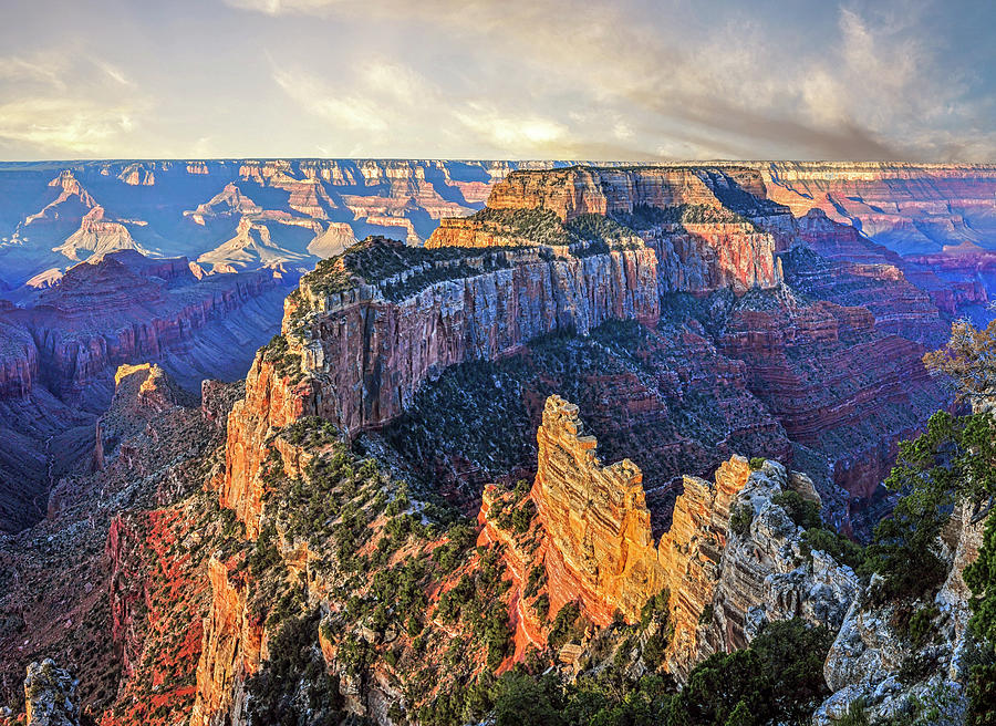 Wotan's Throne at the Grand Canyon Photograph by Joseph S Giacalone ...