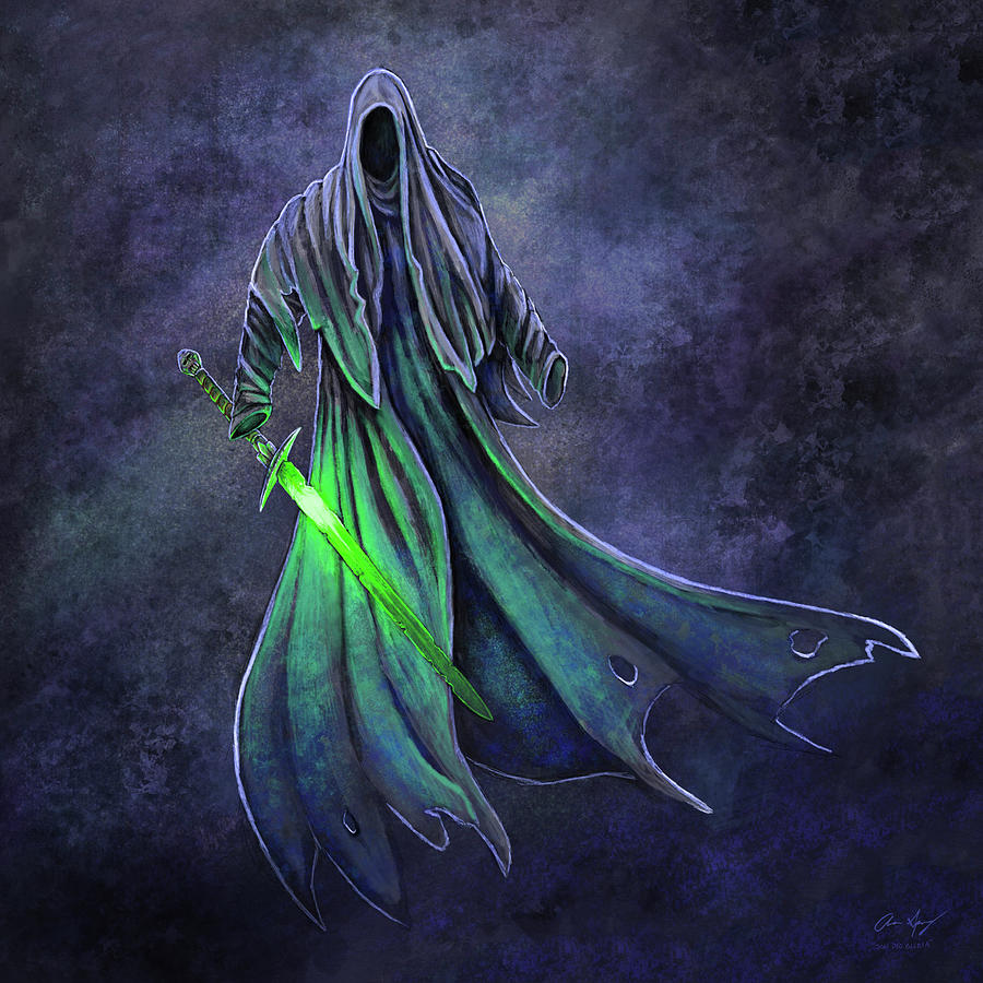 Wraith Digital Art by Aaron Spong