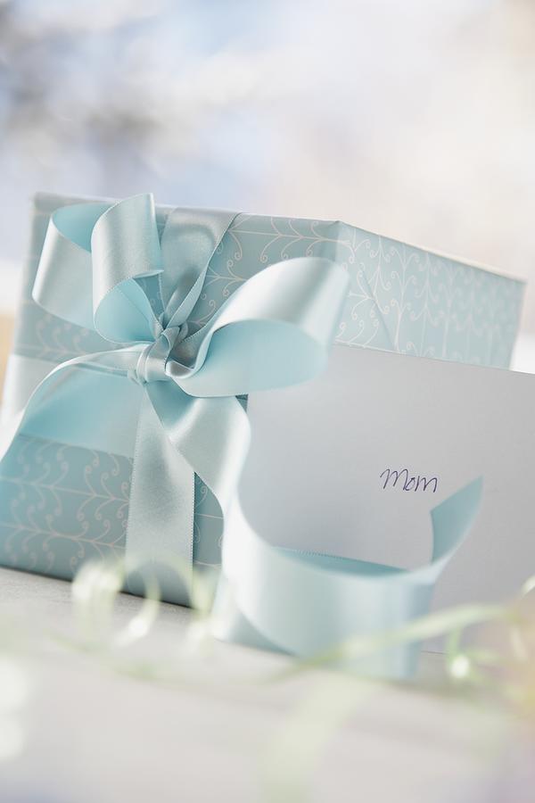 Wrapped Gift and Greeting Card Photograph by Tammy Hanratty