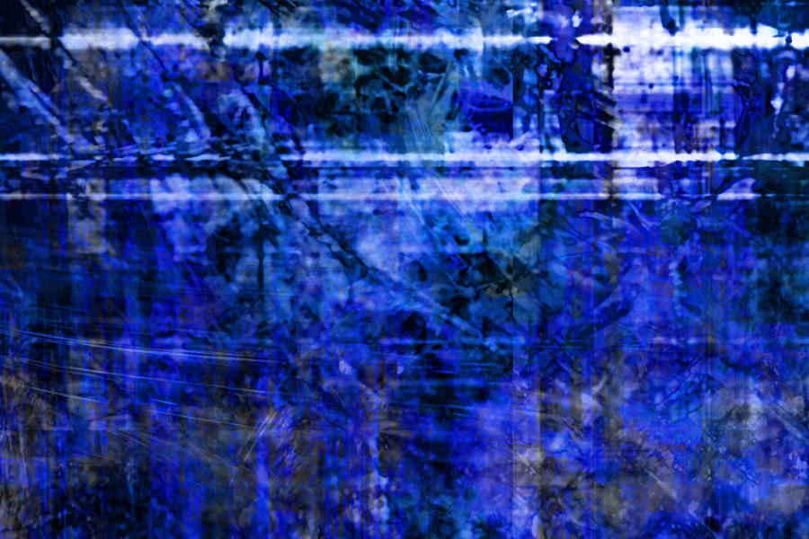 Wreaking Havoc Blue Pt 4 Digital Art by Richard Andrews Fine Art