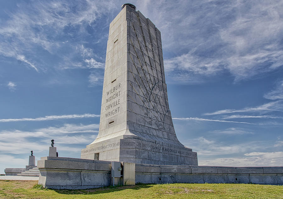 Wright Brothers Memorial Photograph by Jerry Gammon