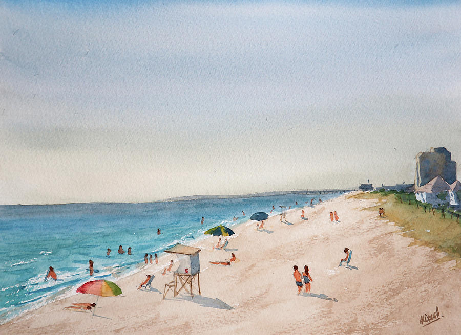 Wrightsville Beach Painting by Tesh Parekh