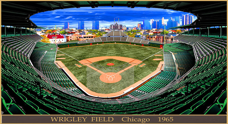 Remember Wrigley Field - 1906 World Series - South Side Park - Historic  Prints on Canvas - Famous Baseball Stadium Digital Art - Classic Archival  Ballpark Photography - Chicago Cubs World Series