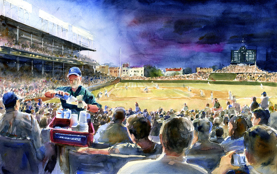 Celebrate Chicago Cubs World Series Champs Painting by Gordon France -  Pixels