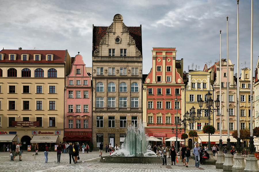 Wroclaw, Market Square Photograph by Busà Photography