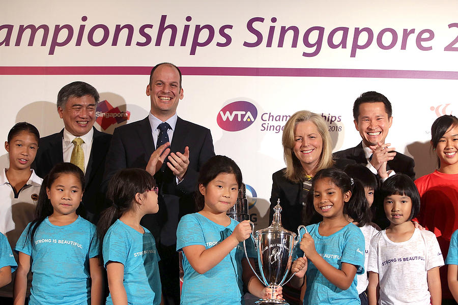 WTA Championships Awarded To Singapore For 2014-2018 Photograph by Nicky Loh