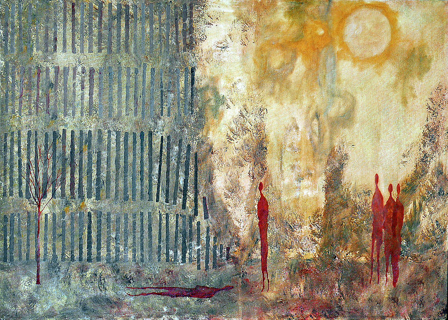 Wtc #2 Painting by Charles Winecoff