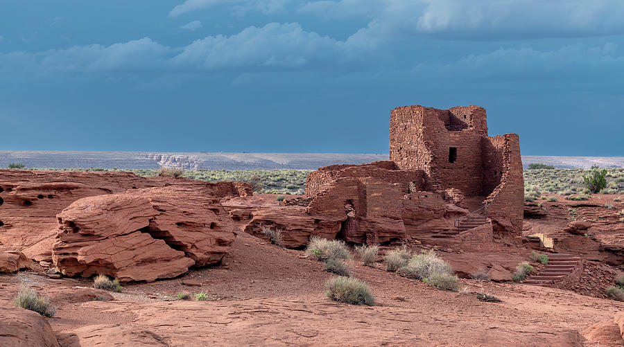 Wukoki Pueblo. Photograph by Paul Martin