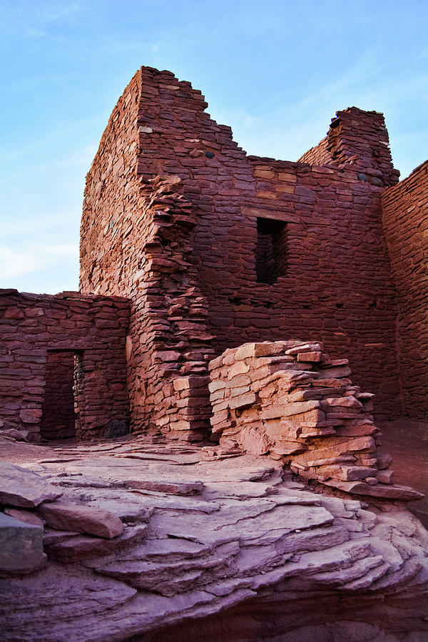 Wukoki Pueblo Portrait Photograph by Kyle Hanson