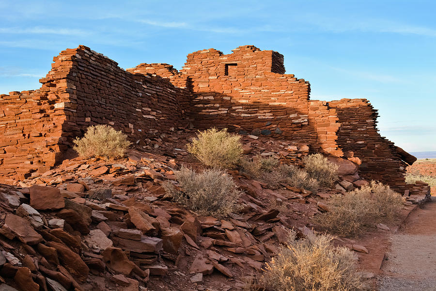 Wupatki National Monument Pueblo Photograph by Kyle Hanson