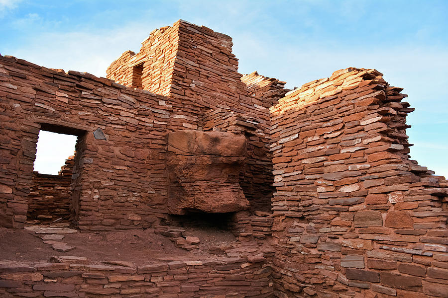 Wupatki Pueblo Arizona Photograph by Kyle Hanson