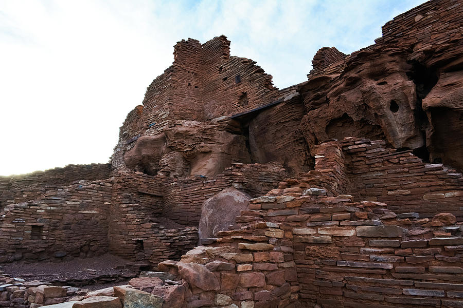 Wupatki Pueblo Ruins Photograph by Kyle Hanson
