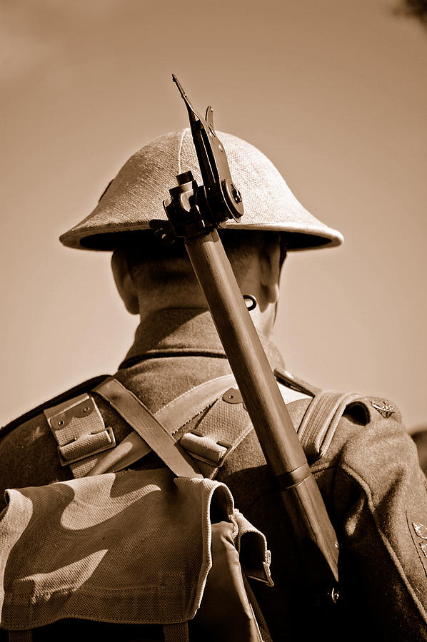 WW1 British Soldier. Photograph by Johncairns