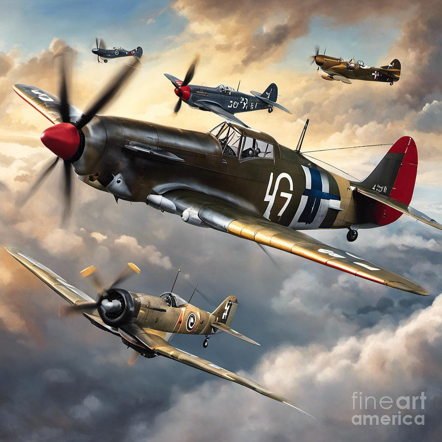 Ww2 Flights Photograph by John Fairest - Fine Art America