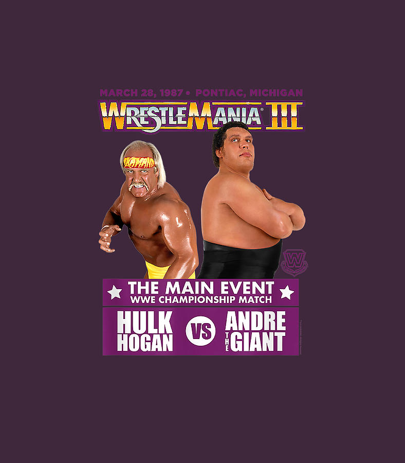 Hulk Digital Art - WWE Hulk Hogan vs Andre the Giant by Cobiec Roshn