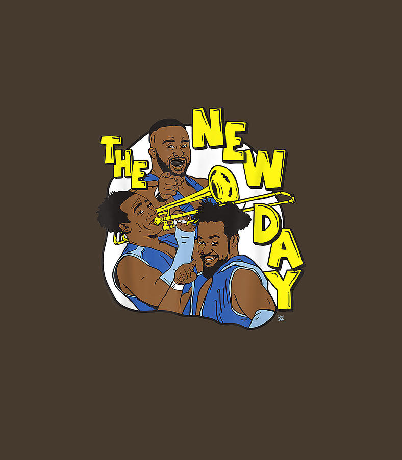 WWE New Day Group Illustration christmas present b Digital Art by ...