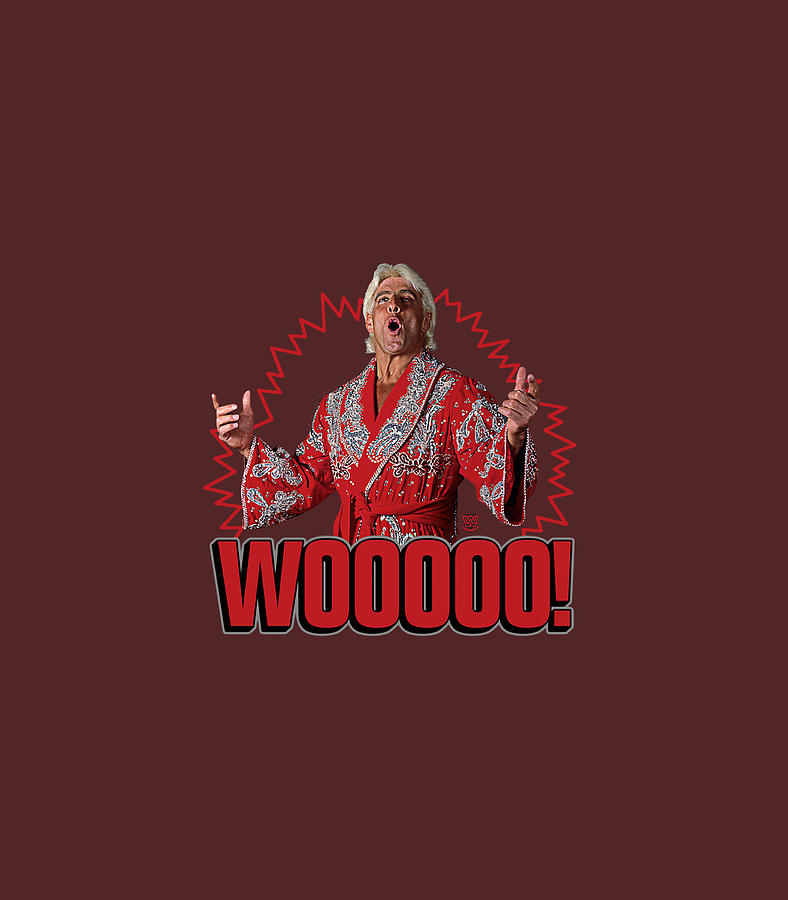 WWE Ric Flair Wooo Burst Digital Art by Sansad Braa - Fine Art America